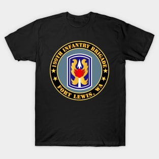 199th Infantry Brigade - Veteran - SSI Ft Lewis, WA X 300 T-Shirt